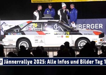 MOTOR TV22: Jännerrallye 2025 – Die besten Bilder und alle Infos zu Tag 1