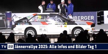 MOTOR TV22: Jännerrallye 2025 – Die besten Bilder und alle Infos zu Tag 1