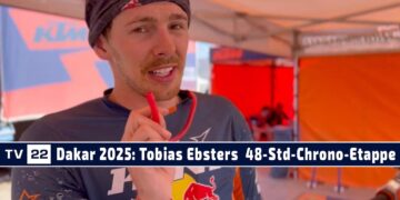 Dakar 2025: 947 km – Tobias Ebster erzählt von seiner 48-Stunden-Chrono-Etappe