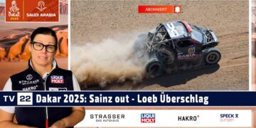 Dakar 2025: Sainz out, Loeb Überschlag – Santolino und Variana gewinnen 3. Etappe