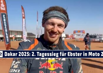 Dakar 2025: 2. Tagessieg für Ebster und Lehrstunde mit van Beveren auf Marathonetappe Teil 1