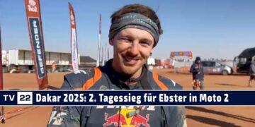 Dakar 2025: 2. Tagessieg für Ebster und Lehrstunde mit van Beveren auf Marathonetappe Teil 1