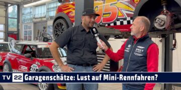Garagenschätze: Lust auf Rennfahren? Bei Matthias kannst Du Erfahrungen im Motorsport mit Mini haben