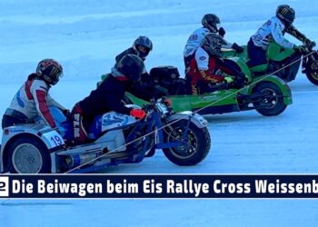 MOTOR TV22: Die besten Bilder Beiwagen | Seitenwagen beim Eis Rallye Cross Weissenbach 18.01.2025