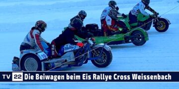 MOTOR TV22: Die besten Bilder Beiwagen | Seitenwagen beim Eis Rallye Cross Weissenbach 18.01.2025