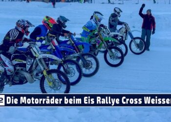 MOTOR TV22: Die besten Bilder von den Motorrädern Eis Rallye Cross Eisrennen Weissenbach 18.01.2025