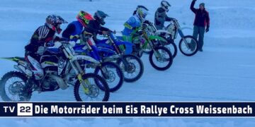 MOTOR TV22: Die besten Bilder von den Motorrädern Eis Rallye Cross Eisrennen Weissenbach 18.01.2025