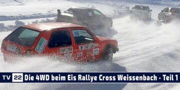 MOTOR TV22: Die besten Bilder und die Sieger bei den 4 WD Autos | Eis Rallye Cross Weissenbach