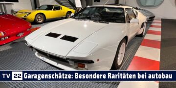 Garagenschätze: DeTomaso Pantera, Monteverdi 375 L und Jaguar XJ 120 in der autobau Erlebniswelt