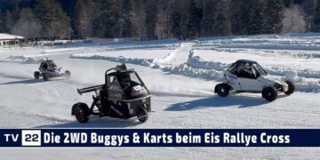 MOTOR TV22: Die besten Bilder Kart & 2 WD Buggys Eis Rallye Cross Eisrennen Weissenbach 18.01.2025