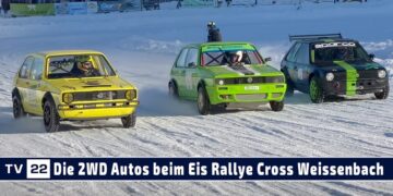 MOTOR TV22: Die besten Bilder und die Sieger bei den 2 WD Autos | Eis Rallye Cross Weissenbach