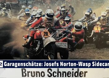 Garagenschätze: Boss Hoss V8 & Norton-Wasp Sidecar MX zeigt uns Josef Gunz aus Vorarlberg