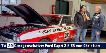 Garagenschätze: Der legendäre Ford Capri 2.6 RS aus der DRM von Christian Eberherr