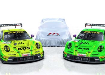 Für die DTM-Saison 2025 erweitert Manthey sein Engagement auf drei Porsche 911 GT3 R (Foto: Manthey)