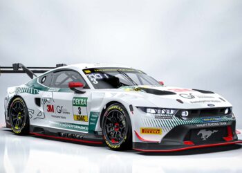 HRT zeigt erstes Design für den Ford Mustang GT3 (Foto: HRT)