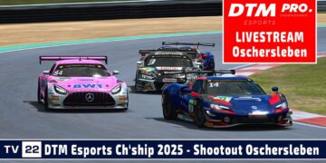 LIVE DTM Shootout Oschersleben | DTM eSports Championship 2025 powered by RaceRoom