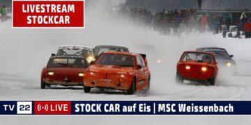 🇩🇪 LIVE:  Stock Car auf Eis | MSC Weissenbach 02. Feber 2025
