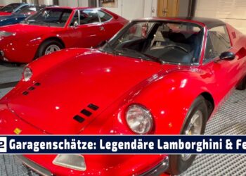 Garagenschätze: Die legendären Italiener – Lamborghini Miura, Diabolo, Dino, Ferrari 512, Testarossa