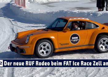 MOTOR TV22: Alois Ruf und der neue Ruf Rodeo beim FAT Ice Race in Zell am See 2025