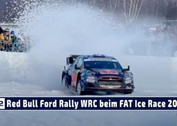 MOTOR TV22: Best of Drift WRC Stage Winner Munster mit Red Bull Ford Rally beim FAT Ice Race 2025