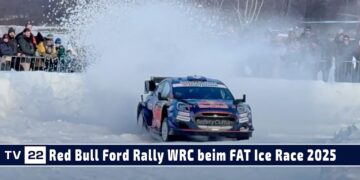 MOTOR TV22: Best of Drift WRC Stage Winner Munster mit Red Bull Ford Rally beim FAT Ice Race 2025