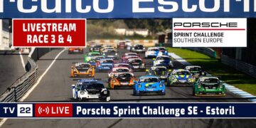 LIVE: Porsche Sprint Challenge Estoril Race 3 & 4 Sport & Club Division – 08.02.2025