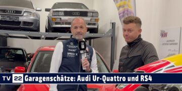 Garagenschätze: Golf 1er, Audi Ur-Quattro und Audi RS4 sind die Schätzchen bei Michael Ostermann