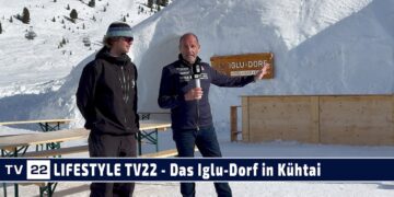 LIFESTYLE TV22: Valentinstag im Romantik-Iglu auf 2.000m – Ein Erlebnis der Extraklasse im Kühtai!