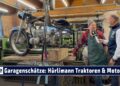 Garagenschätze: Christians Liebe für seltene Motorräder wie eine BMW R51 3 und Hürlimann Traktoren