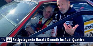 MOTOR TV22: Audi Quattro Gruppe B mit Harald Demuth beim FAT Ice Race Zell am See 2025