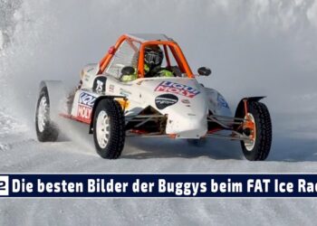 MOTOR TV22: Drifts und Rennaktion mit den Buggys am Eis beim FAT Ice Race 2025