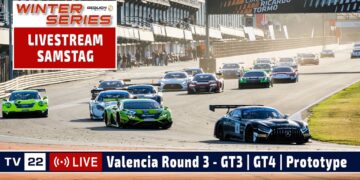 LIVE GT3, GT4, TCR, Prototype, Formula Round 3 – WINTER SERIES Valencia | Saturday 15.02.2025