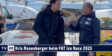 MOTOR TV22: Kris Rosenberger mit Porsche 911 SC „Safari“ und Seat Cordoba WRC beim FAT Ice Race