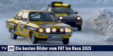 MOTOR TV22: Die besten Bilder, Drifts und Rennaktion vom FAT Ice Race in Zell am See 2025