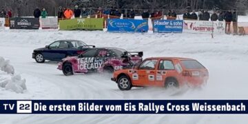 MOTOR TV22: Die ersten Bilder vom Eis Rallye Cross Weissenbach vom 16.02.2025