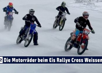 MOTOR TV22: Die besten Bilder von den Motorrädern Eis Rallye Cross Eisrennen Weissenbach 16.02.2025