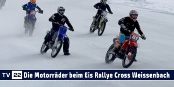 MOTOR TV22: Die besten Bilder von den Motorrädern Eis Rallye Cross Eisrennen Weissenbach 16.02.2025