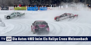 MOTOR TV22: Alle Läufe und die Sieger bei den 4 WD Autos Eis Rallye Cross Weissenbach 16.02.2025
