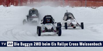 MOTOR TV22: Die besten Bilder der Buggys 2 WD beim Eis Rallye Cross Weissenbach 16.02.2025