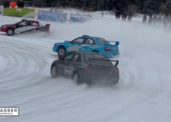 MOTOR TV22: Die besten Drifts beim Eis Rallye Cross Weissenbach 16.02.2025