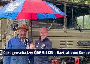 Garagenschätze: ÖAF S-LKW – LKW-Geschichte des Österreichischen Bundesheer bei Florian Lagger