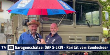 Garagenschätze: ÖAF S-LKW – LKW-Geschichte des Österreichischen Bundesheer bei Florian Lagger