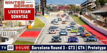 LIVE GT3, GT4, TCR, Prototype, Formula Round 5 – WINTER SERIES Barcelona | Sunday 09.03.2025