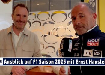 MOTOR TV22: ORF Formel 1 Moderator Ernst Hausleitner freut sich auf eine spannende F1 Saison 2025