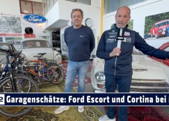 Garagenschätze: Legendäre Ford Escort, VW Bulli und auch Lada 1600 Rallye bei Mike Hölzl