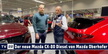 MOTOR TV22: Der neue Mazda CX-80 Diesel – Highlight von Inntalauto Oberhofer | Automobil Messe IBK