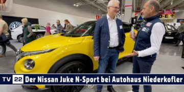MOTOR TV22: Der Nissan Juke N-Sport vom Autohaus Niederkofler bei der Innsbrucker Autoshow 2025