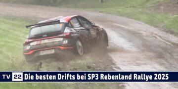 MOTOR TV22: Die besten Drifts bei der 3. Sonderprüfung von der Rebenland Rallye 2025