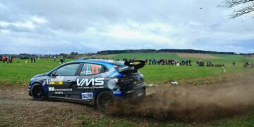 Zu den Favoriten in der DRM3-Klasse zählt Carsten Mohe mit seinem Renault Clio Rally3