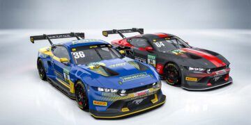 HRT Ford Performance startet in der DTM mit zwei Mustang GT3 an (Foto: HRT Ford Performance)